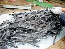 野山の炭焼き・竹炭３